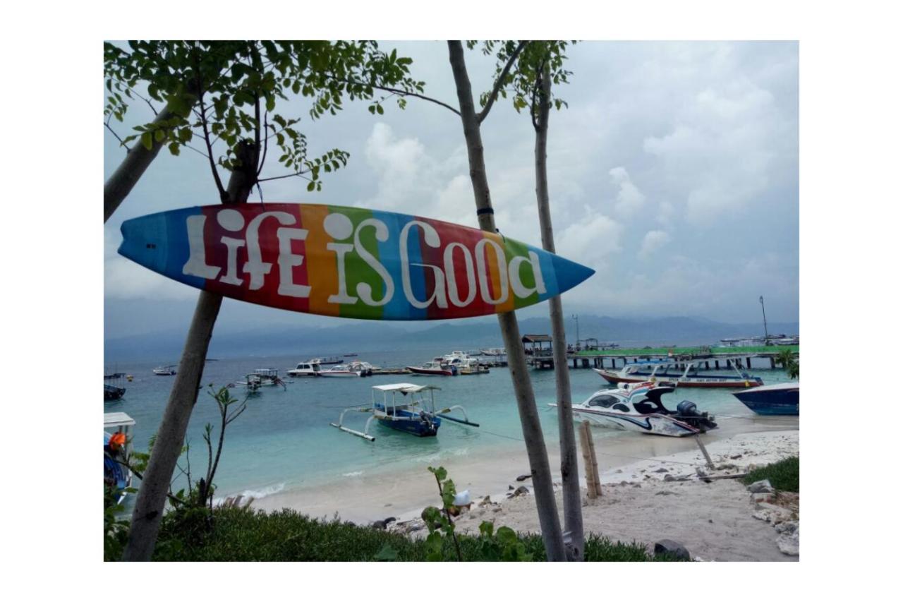 Bleu Verde, The Secret Garden - Turtle Point Beach Gili Trawangan Eksteriør bilde